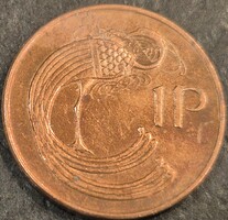 Írország 1 penny, 1990.