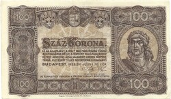 100 korona 1923 Pénzjegynyomda 4.