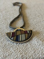 Michaela Frey Wille Freywille Contemporary Art HalfMoon  medál és nyaklánc