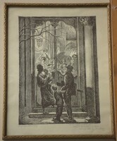 (N) Abonyi Ernő (1884-1941) : A szegény művész