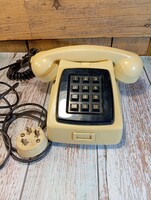 Retró Mechanikai Művek nyomógombos telefon