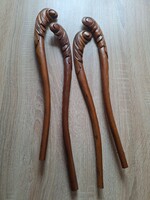 Régi falióra / állóóra fa bútordísz