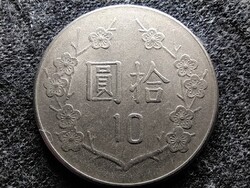Tajvan 10 Új dollár 1981