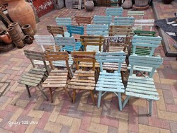 Retro gyerek székek régi kis székek stoki vintage szék népi régiség