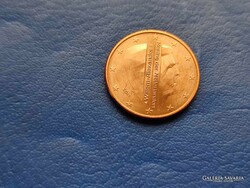 HOLLANDIA 5 EURO CENT 2015 WILLEM-ALEXANDER (VILMOS SÁNDOR) ! RITKA!