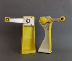 Siguard Bernadotte 2x 'Röda Clara' indusztriál konzervnyitó Nils Johan 1970 Svédország