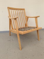 Retro fotel cseh pálcás retró fa szék lakkozásra előkészítve párnázat nélkül 1 darab 5660