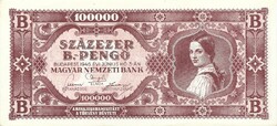 100000 százezer b.-pengő 1946 aUNC