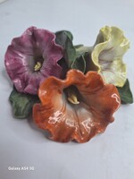 1942 háborús évből Herendi virág 10,5 cm hosszú Ritkaság