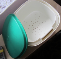 Tupperware  tálaló mester   tál tetővel szűrővel