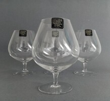 Riedel Austria kristály prémium konyakos-pohár 4x szett cca. 1980