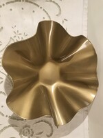 TÁL - FÉM - 30 x 14 cm - ÓARANY - VASTAG ANYAG