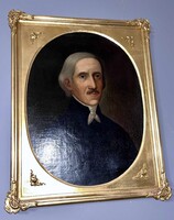 Biedermeier nemesi portré