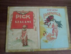 Szeged, Pick Szalámis és Szegedi Paprika múzeum képeslap, Pick szalámi, Szegedi paprika