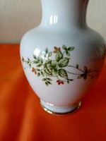 Erika mintás Hollóházi porcelán váza