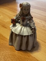 Giordano di Pompei kézzel festett olasz díszfigura