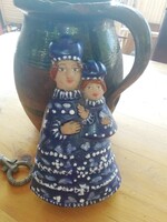 Kerámia figura hibátlan darab 1.