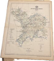 Jász_N.Kun-Szolnok vármegye térképe