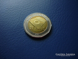 SIERRA LEONE 25 CENT 2022 KALIMBA! BIMETÁL! RITKA! UNC!