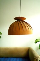 Svéd vintage Hans-Agne Jakobsson mennyezeti lámpa mid century függeszték Ellysett Markaryd