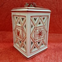 Villeroy & Boch Skandináv stílusú nosztalgia porcelán gyertyatartó,mécsestartó,lámpa.