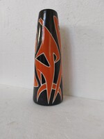 Mcm retro vintage Zsolnay Török János Jazz váza ritka