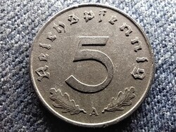 Németország Horogkeresztes 5 birodalmi pfennig 1941 A
