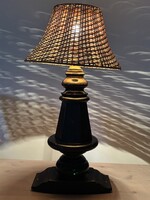 Antik zongora, zongoraláb lámpa, asztali lámpa