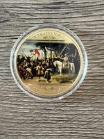 Magyar Festészet Remekei Sorozat Honfoglalás - Munkácsy Mihály Emlékérem F0