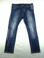 EREDETI DSQUARED2 (W34 - M / L) FÉRFI SZTRECCSES FARMERNADRÁG