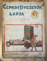 Gépkocsivezetők lapja 1927