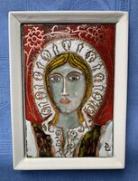 Enamel Art Piece by Pál Lukász