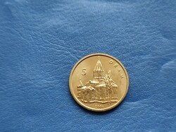 HEGYI KARABAK / NAGORNO - KARABAKH 5 DRAM 2004 TEMPLOM! UNC! RITKA!