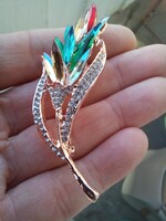 New women's rhinestone brooch.