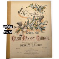 Kék nefelejcs – Báró Bánffy György / Serly Lajos (eredeti dal, ének + zongora)