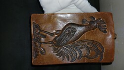 Kakasos mézeskalács nyomódúc fali kép viasz ütőfa