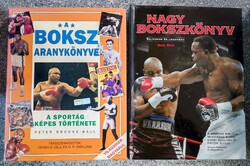 2 db box-könyv: Bob Mee: Nagy boxkönyv - Peter Brooke: A box aranykönyve.