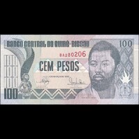 Guinea-Bissau 100 Pesos 1990 P-11 UNC