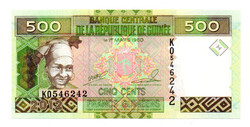 Guinea 500 Frank Bankjegy 2012 P39b
