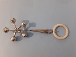 Ezüst babacsörgő. Extra ritka!