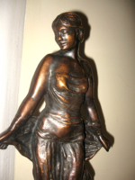 CSODÁS MEDGYESSY FERENC / 1881-1958 / BRONZ SZOBOR : TÁNCOSNŐ