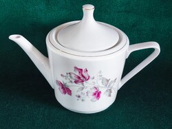 Alföldi, Magnóliás porcelán teás kanna (1975-80)