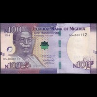 Nigéria 100 Naira 2024 P-41 emlékbankjegy UNC