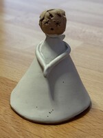 Kézzel készült kerámia angyal harang
