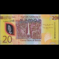 Szamoa 20 Tala 2023 (2024) P-49 Polymer UNC