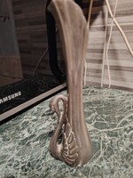 Ezüstözött hattyús vàza