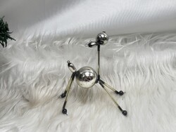 Retro üveg karácsonyfadísz,gablonz csacsi vagy őzike?