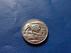 Katanga 5 francs / 5 francs 2017 lion! Ouch! Rare!