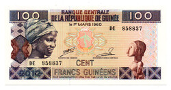 Guinea 100 Frank Bankjegy 2012 P35b