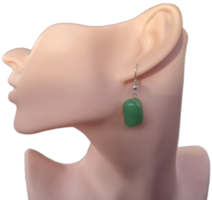 Valódi cseh uránüveg fülbevaló #25110